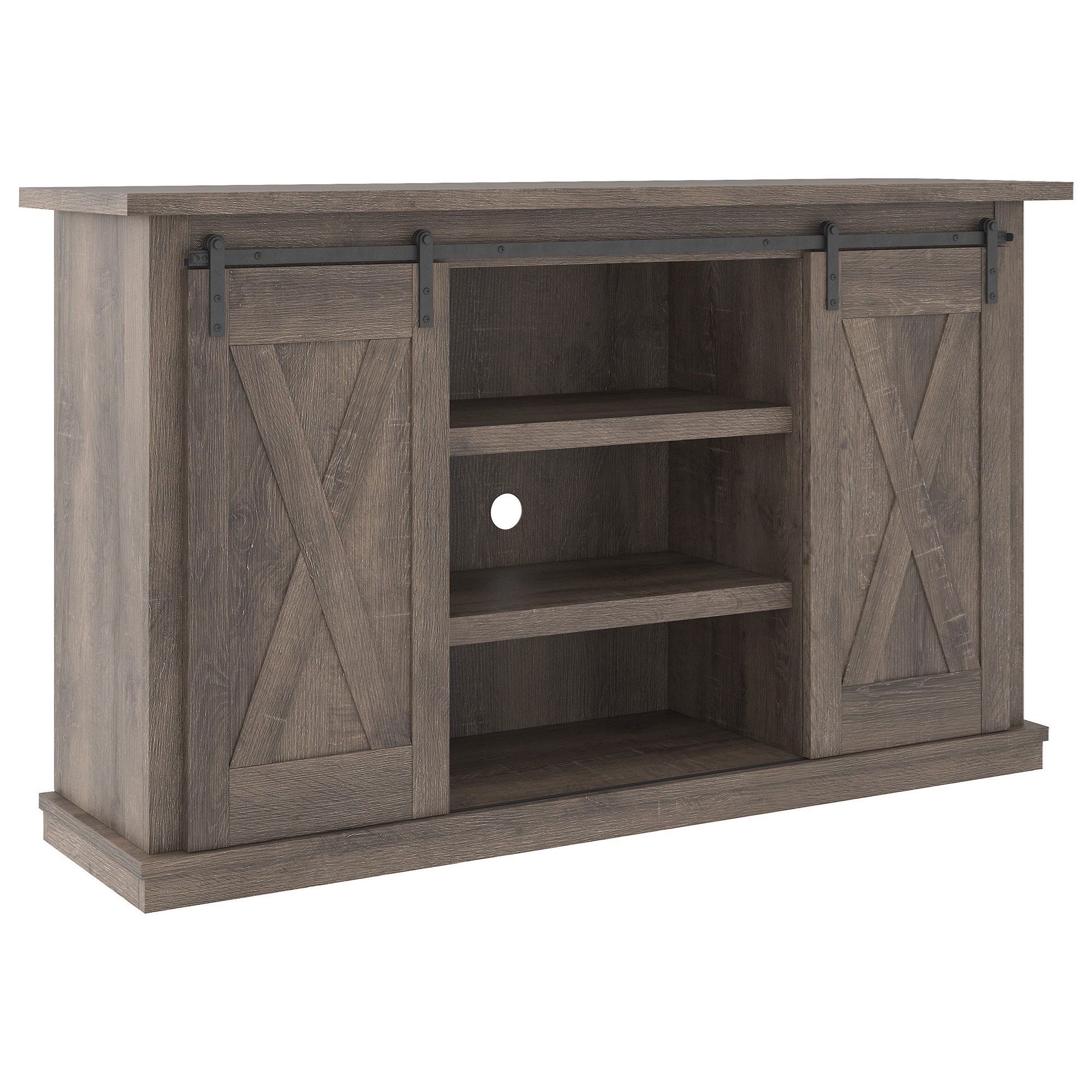 Signature Design by Ashley Arlenbry Farmhouse Style Medium TV Stand
